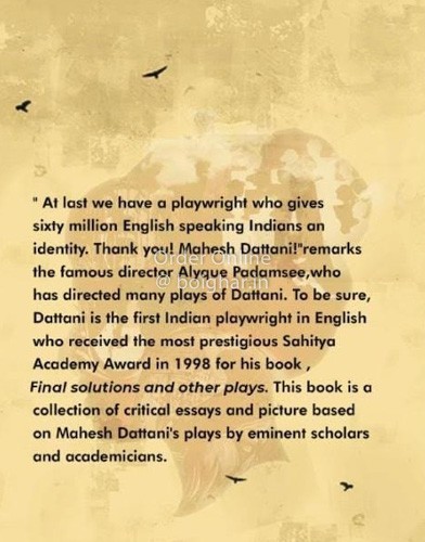 An Insight into the plays of Mahesh Dattani [Satabdi Das]