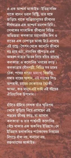 Alternative view of Nogorer Ragar [Krishnapriya Dasgupta]